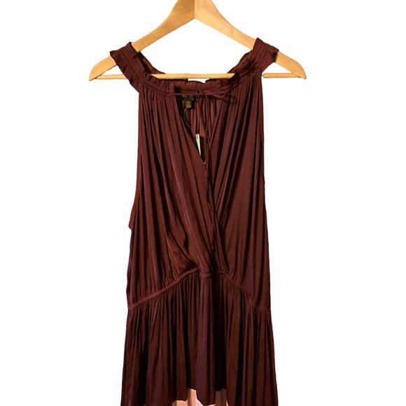 Anthropologie Current Air Cobie Colorblocked Midi Dress 2x - Picture 5 of 14